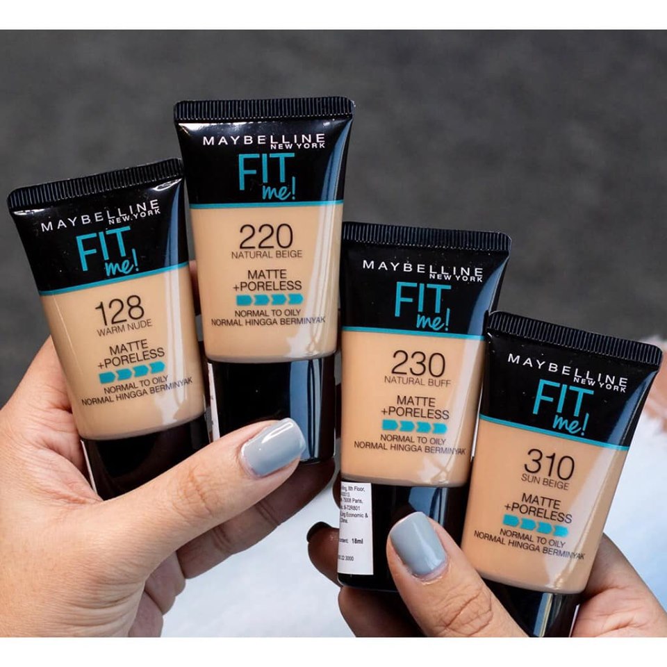 Kem Nền Maybelline Fit Me Foundation Matte Poreless Tube