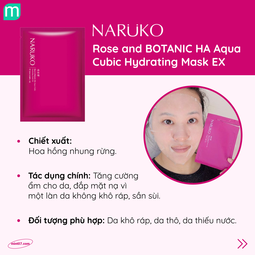 Mặt Nạ Giấy Naruko Sheet Mask