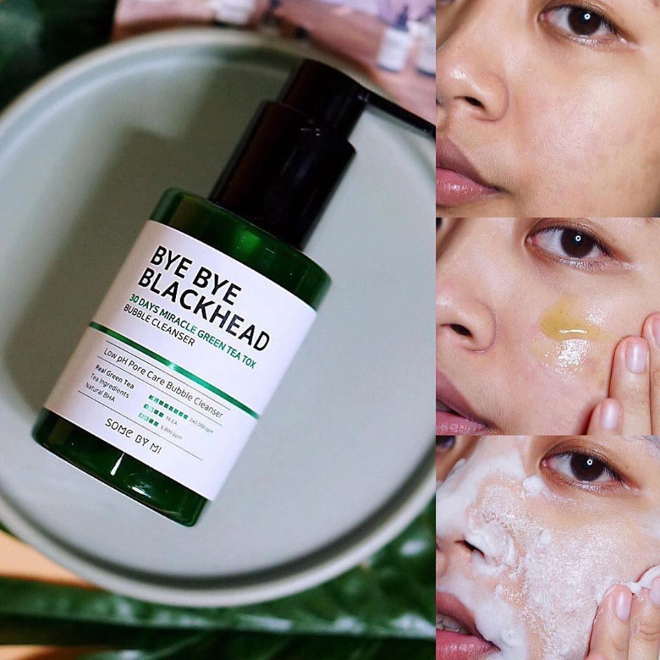 Sữa Rửa Mặt Some By Mi Bye Bye Blackhead Green Tea Tox Bubble sua-rua-mat-some-by-mi-bye-bye-blackhead-green-tea-tox-bubble-cleanser