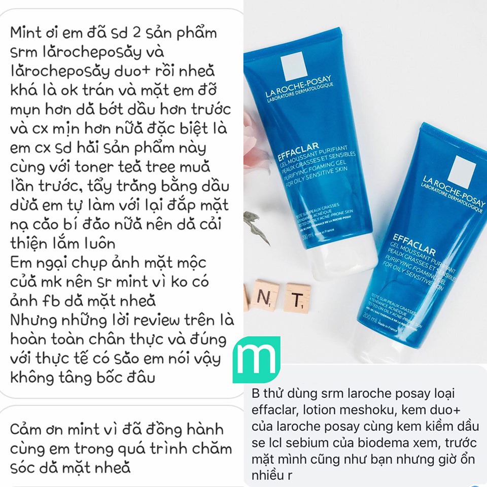 Tổng Hợp Review Laroche Posay Dòng Effaclar