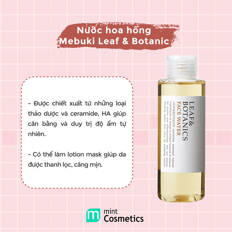 Tổng Hợp Sản Phẩm Dưỡng Da Đến Từ Mebuki tong-hop-san-pham-duong-da-den-tu-mebuki
