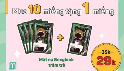 Ưu Đãi Mua Mặt Nạ Sexy Look Tràm Trà uu-dai-mua-mat-na-sexy-look-tram-tra