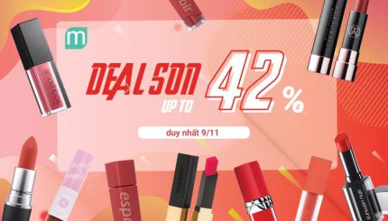 Deal Son Up To 42% Duy Nhất 9/11 deal-son-up-to-42-duy-nhat-9-11
