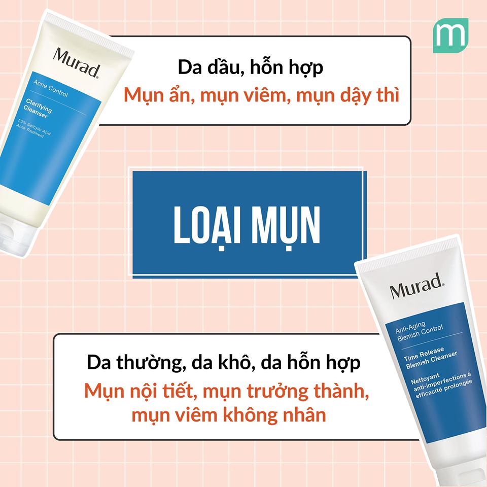 Điểm Khác Biệt Giữa 2 Sữa Rửa Mặt Trị Mụn Của Murad diem-khac-biet-giua-2-sua-rua-mat-tri-mun-cua-murad2