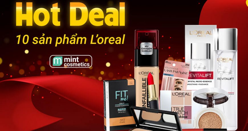 SALE SHOCK LOREAL và BỐC THĂM 100% TRÚNG THƯỞNG sale-shock-loreal-va-boc-tham-100-trung-thuong