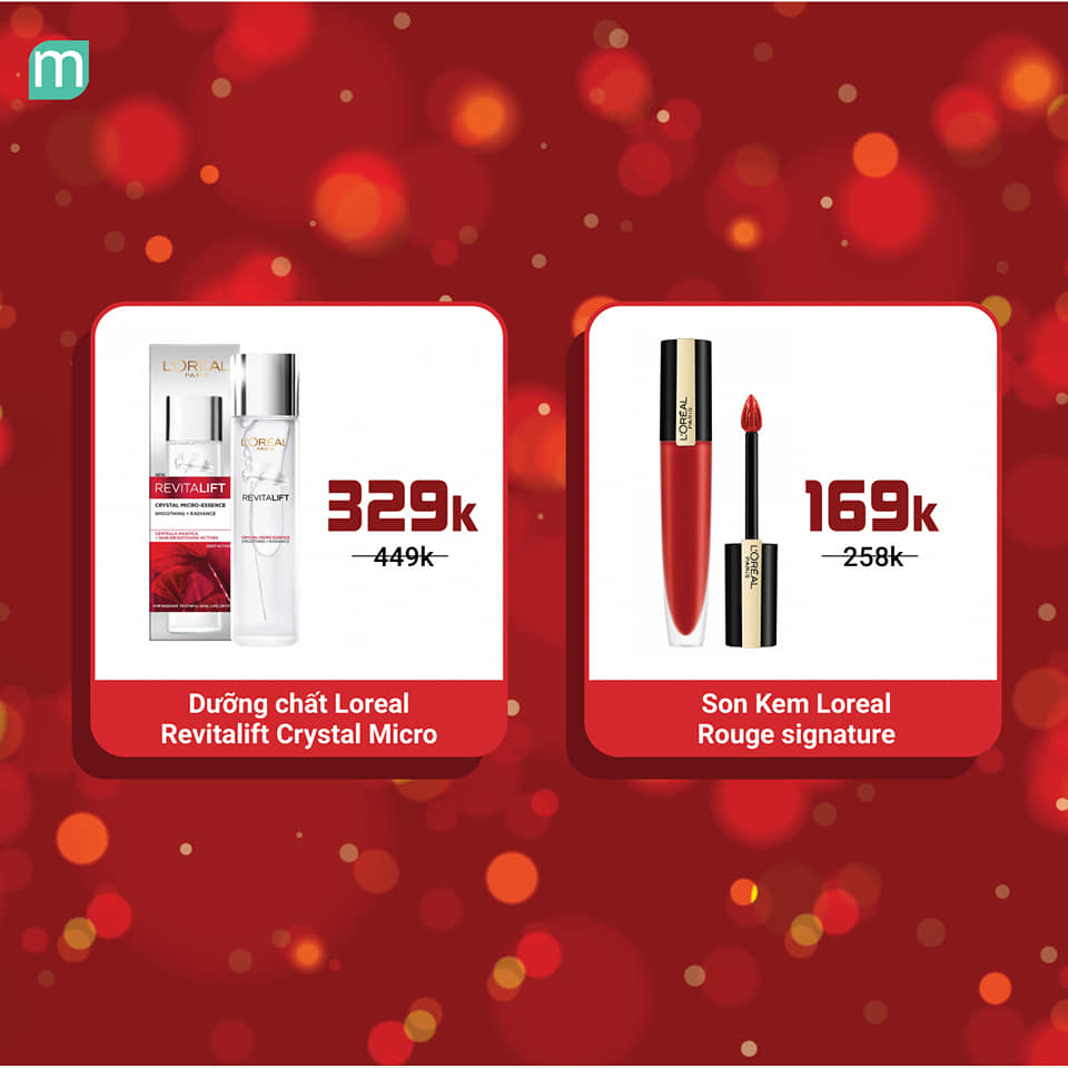 SALE SHOCK LOREAL và BỐC THĂM 100% TRÚNG THƯỞNG sale-shock-loreal-va-boc-tham-100-trung-thuong