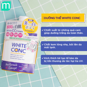 Dưỡng Thể White Conc White CC Cream 200g