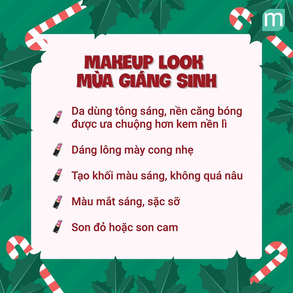 Gợi Ý Make Up Look Giáng Sinh goi-y-make-up-look-giang-sinh1