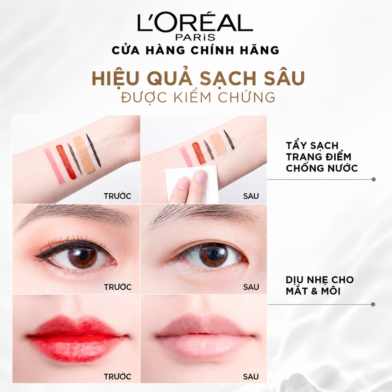 Tẩy Trang Dầu Nước L'Oreal 3 In 1 Micellar Water Tẩy Trang Dầu Nước L'Oreal 3 In 1 Micellar Water