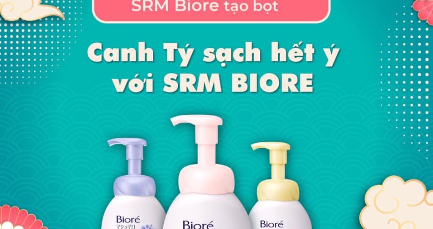 Mua 1 Tặng 1 Sữa Rửa Mặt Tạo Bọt Biore mua-1-tang-1-sua-rua-mat-tao-bot-biore