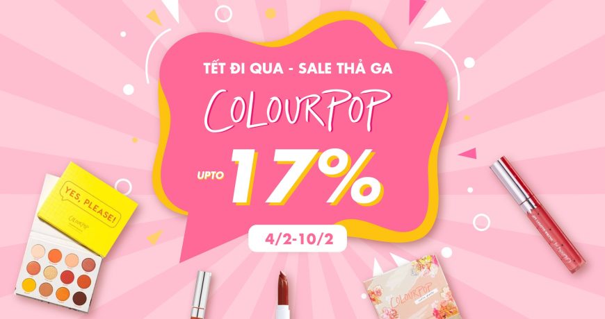 Sale Up To 17% Sản Phẩm ColourPop sale-up-to-17-san-pham-colourpop