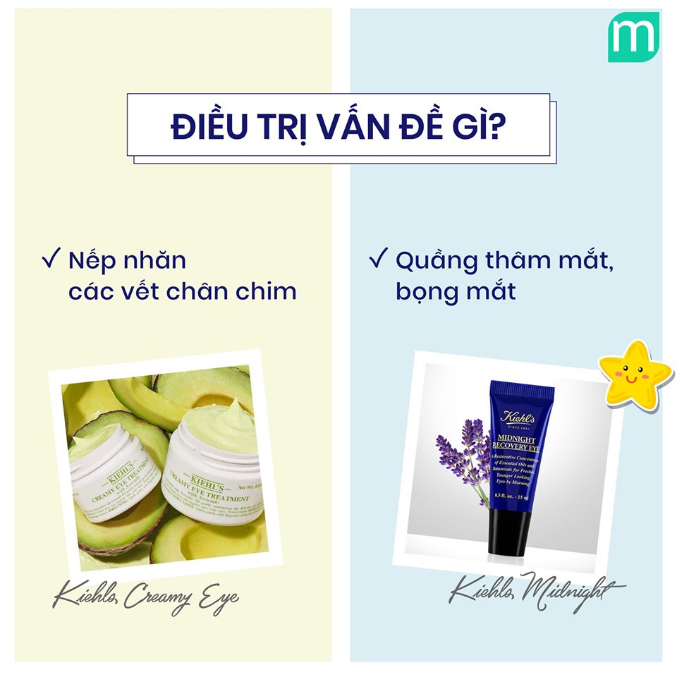 So Sánh 2 Loại Kem Mắt Kiehl's Tại Mint so-sanh-2-loai-kem-mat-kiehls
