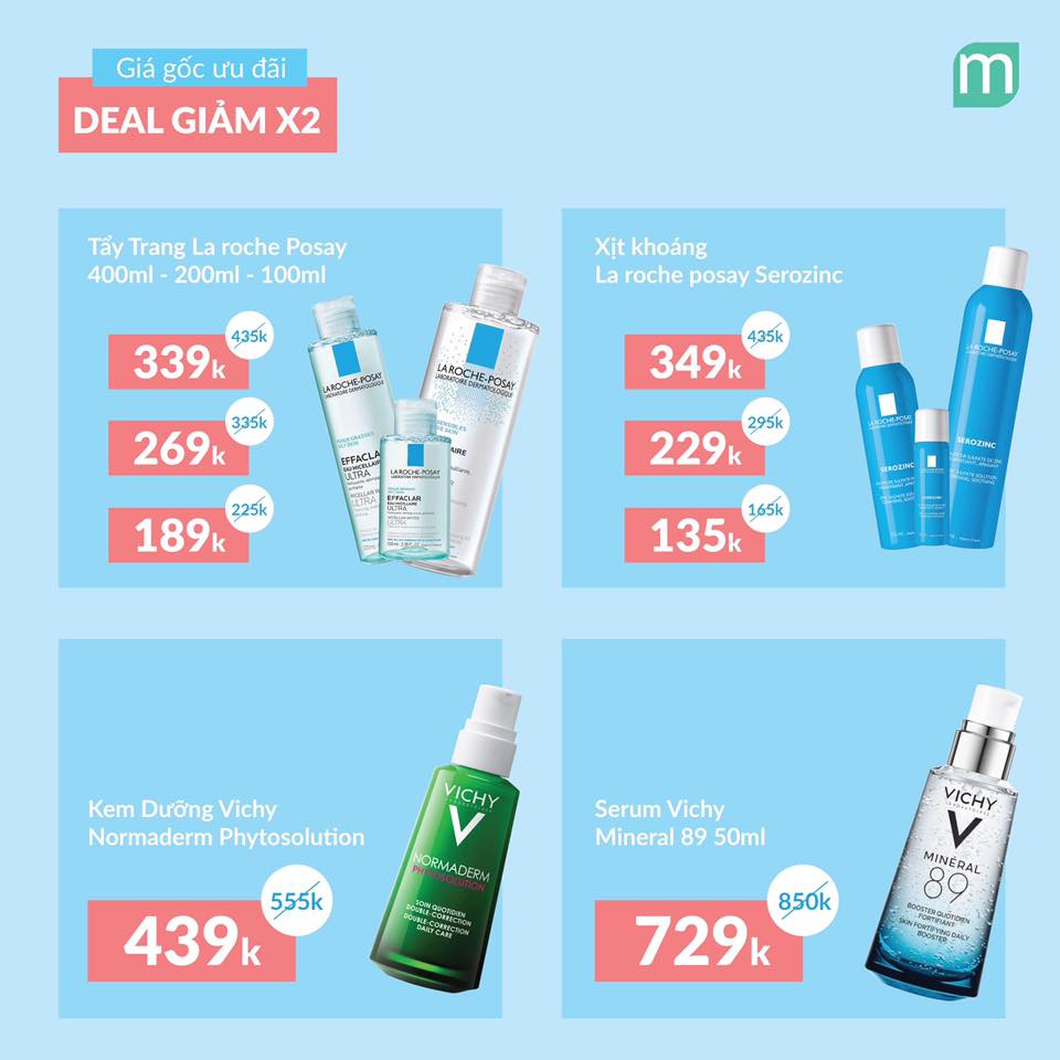 Giá Gốc Ưu Đãi Deal Giảm X2 Sản Phẩm Của Laroche Posay gia-goc-uu-dai-deal-giam-x2-san-pham-cua-laroche-posay