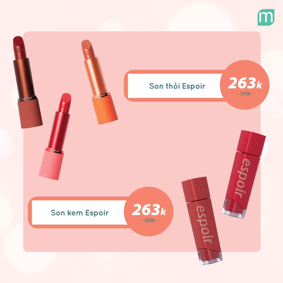 Sale Up To 24% Đồ Make Up Đến Từ Hàn Quốc