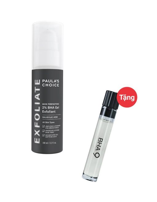 Combo Mua 1 Paula's Choice BHA Gel Fullsize TẶNG Treatment PLC BHA 9
