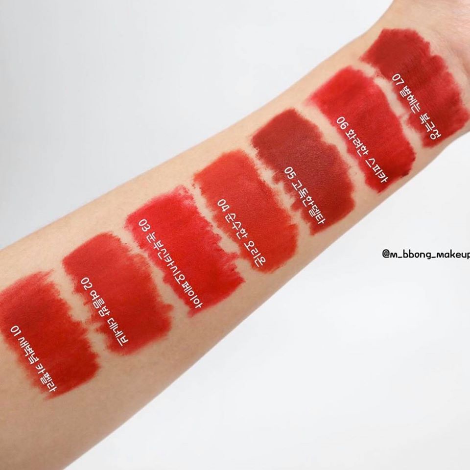 Swatch + Mix Son Black Rouge Cream Matte CM02 Và CM06 swatch-mix-son-black-rouge-cream-matte-cm02-va-cm06