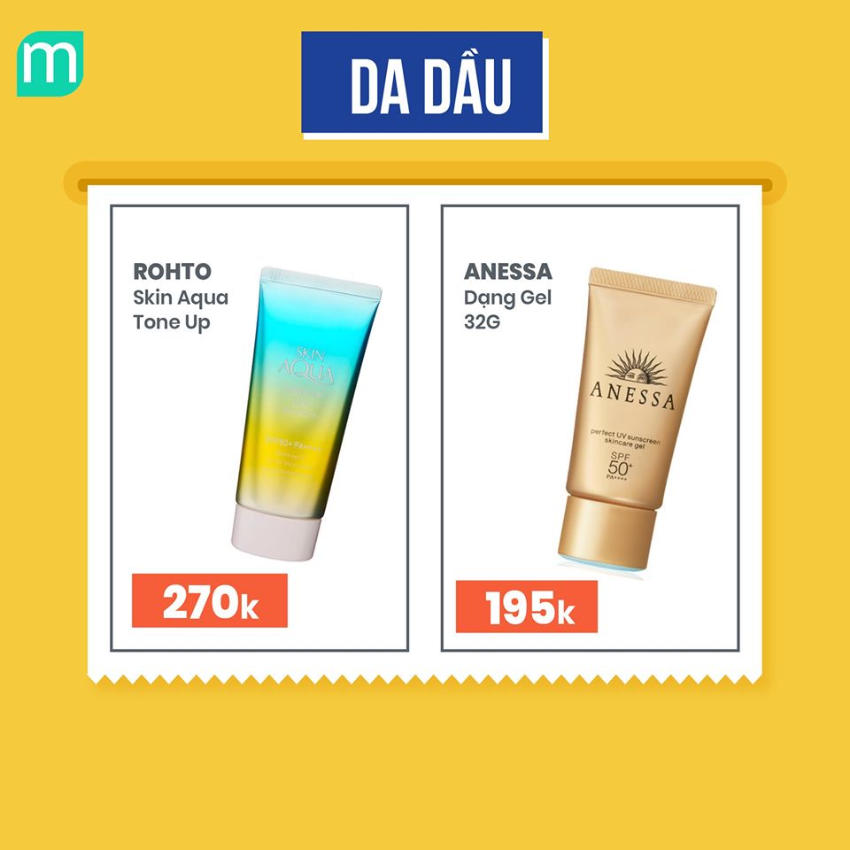 Tổng Hợp Kem Chống Nắng Dưới 300k Tại Mint tong-hop-kem-chong-nang-duoi-300k-tai-mint