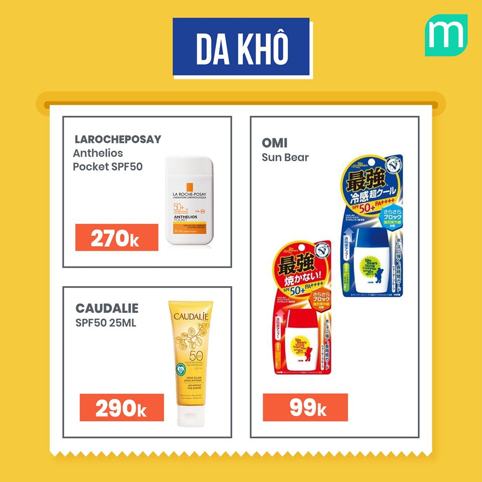 Tổng Hợp Kem Chống Nắng Dưới 300k Tại Mint tong-hop-kem-chong-nang-duoi-300k-tai-mint