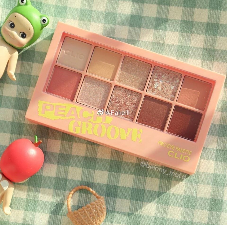Bảng Mắt Clio Pro 07 Peach Groove Eye Palette bang-mat-clio-pro-07-peach-groove