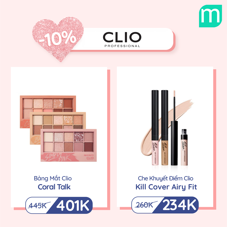 Make Up Hàn Sale Ngập Tràn Up To 22%