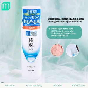 Nước Hoa Hồng Hada Labo Gokujyun Super Hyaluronic Acid