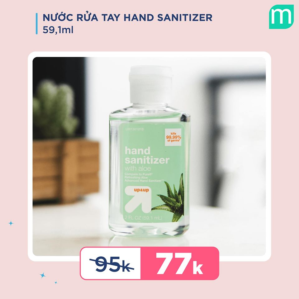 Sale 15% Nước Rửa Tay Khô Mùa Cô Vy Sale 15% Nước Rửa Tay Khô Mùa Cô Vy