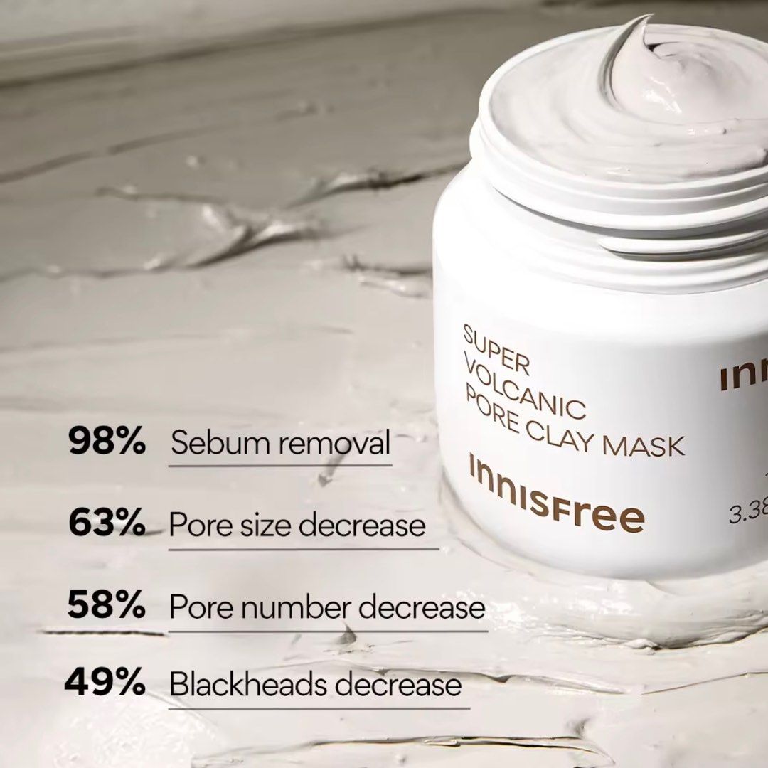 Mặt Nạ Innisfree Super Volcanic Pore Clay Mask 100ml