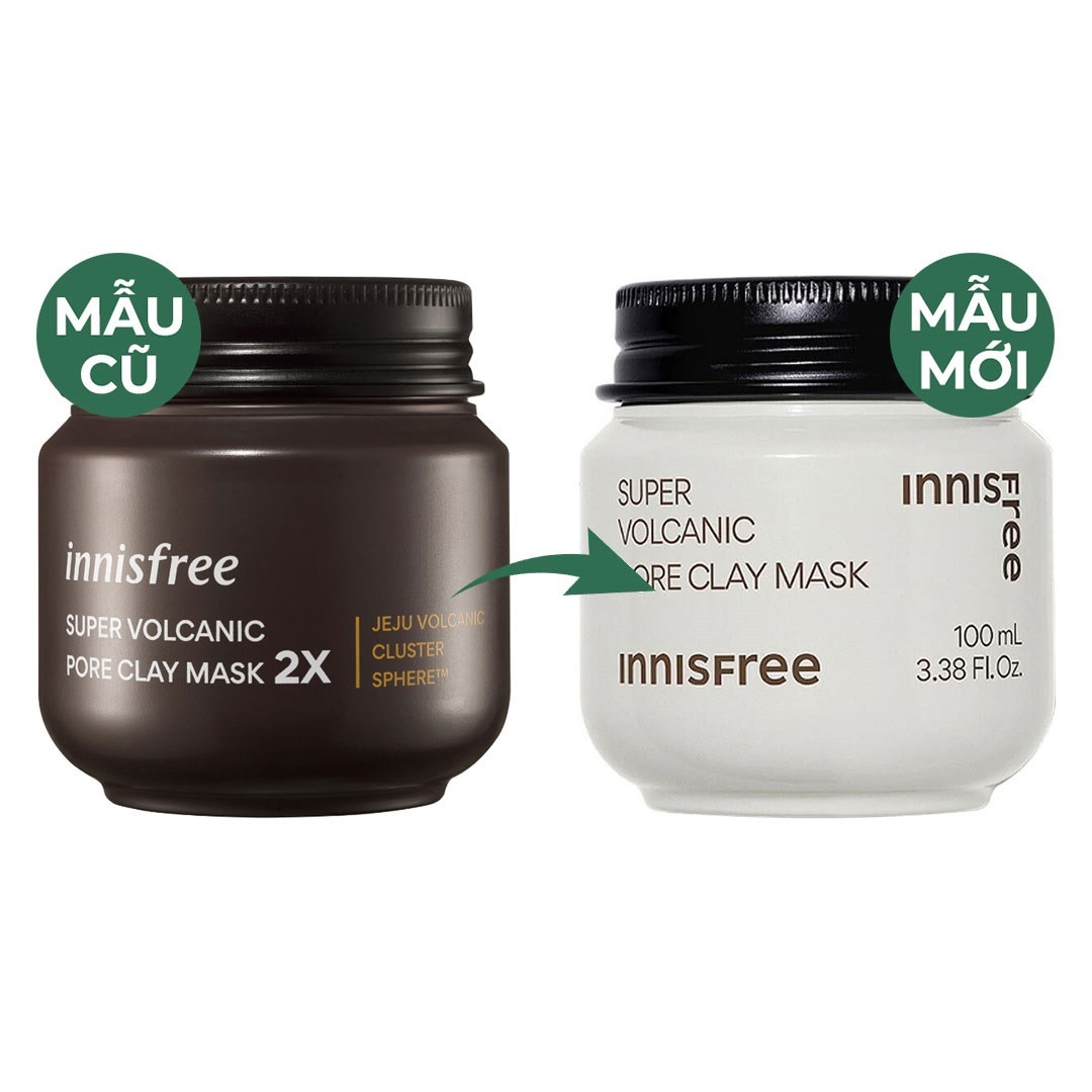Mặt Nạ Innisfree Super Volcanic Pore Clay Mask 100ml Mặt Nạ Innisfree Super Volcanic Pore Clay Mask 100ml