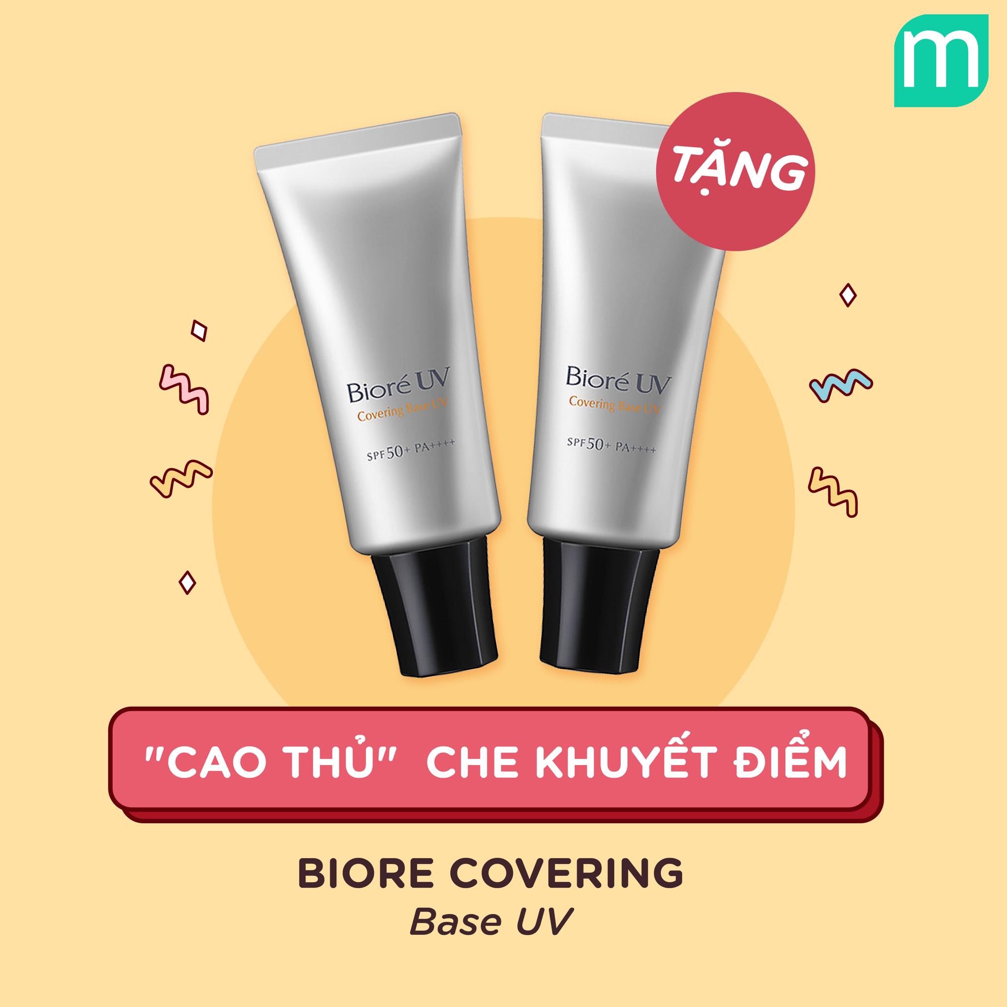 Mua 1 Tặng 1 Kem Chống Nắng Biore