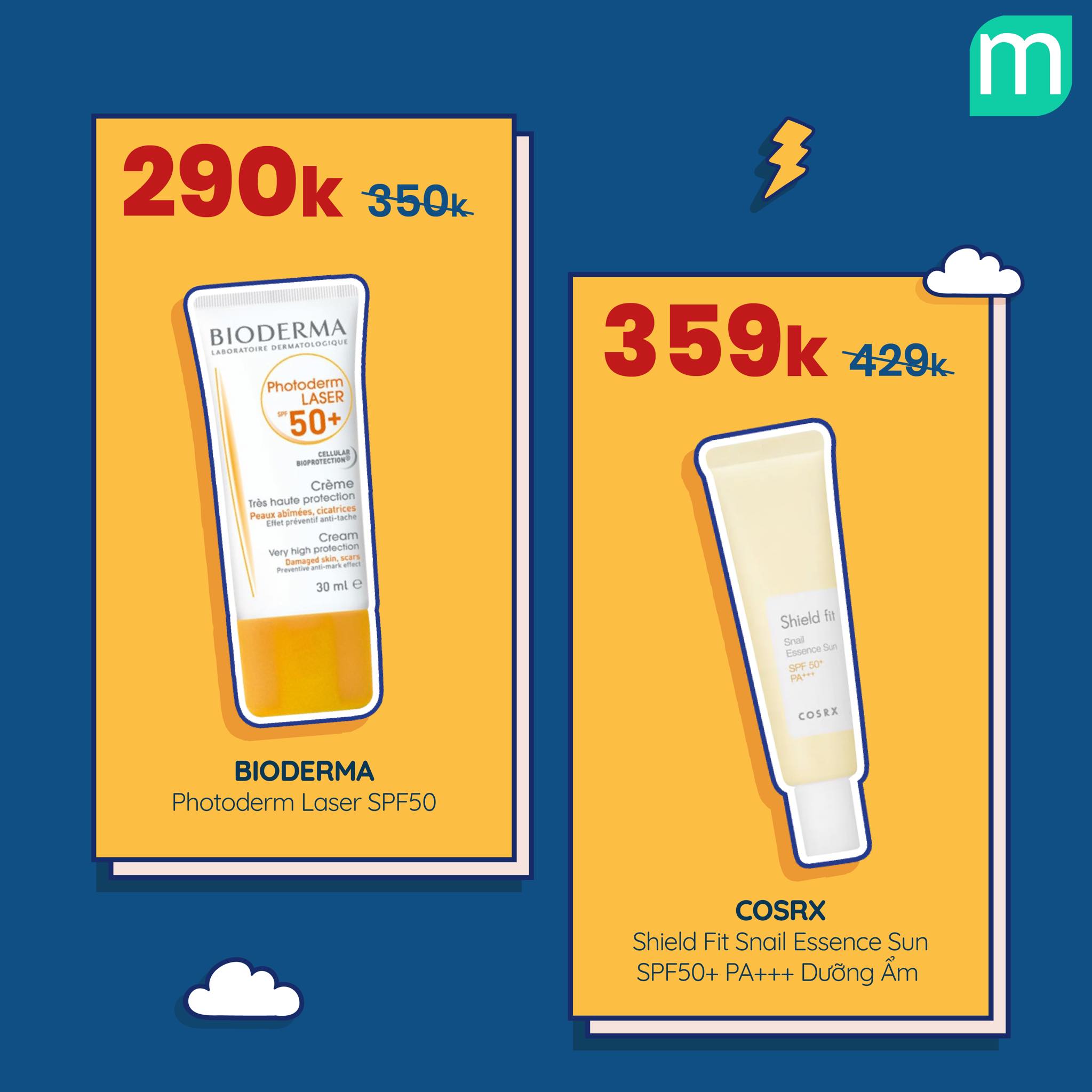 Sale Kem Chống Nắng Up To 42% Mừng Quốc Khánh