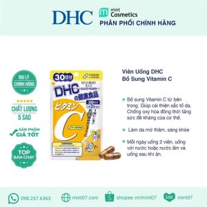 Viên Uống DHC Bổ Sung Vitamin C