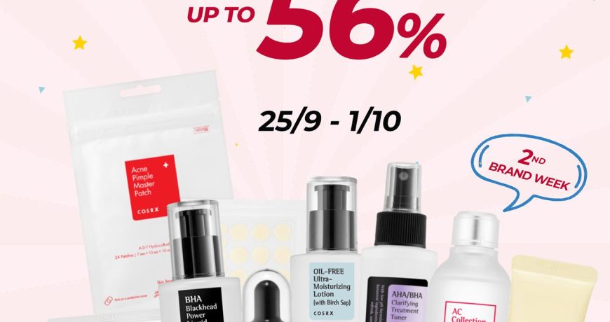 Tuần Bão Sale Cosrx Up To 56%
