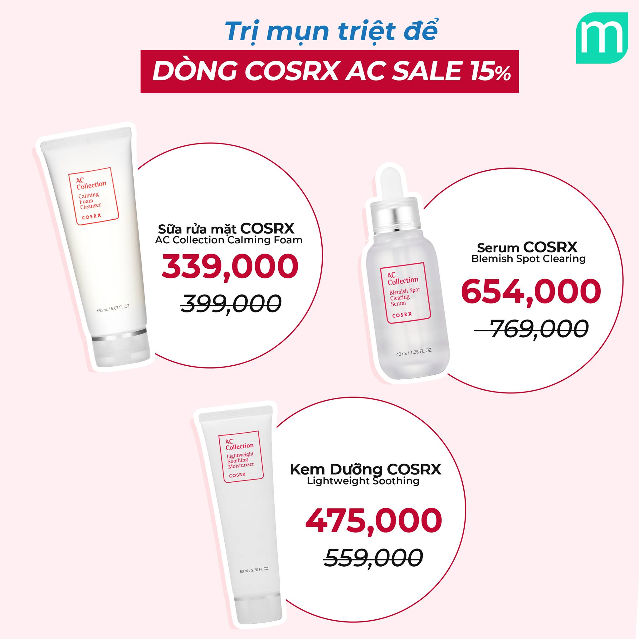 Tuần Bão Sale Cosrx Up To 56%
