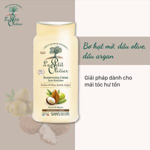 Dầu gội Le Petit Olivier Olive, Shea, Argan Oils