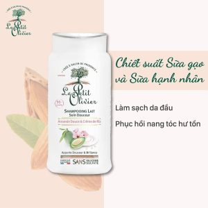 Dầu Gội Le Petit Olivier Amande Douce & Creme de Riz