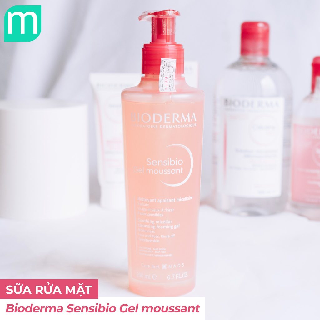 Sữa Rửa Mặt Bioderma Sensibio Gel Moussant