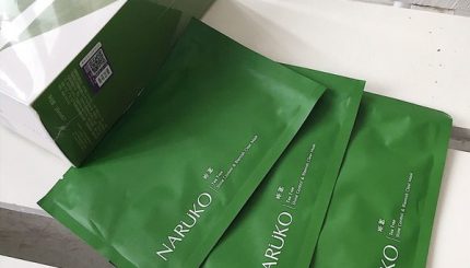 Review Mặt nạ giấy Naruko Tràm Trà