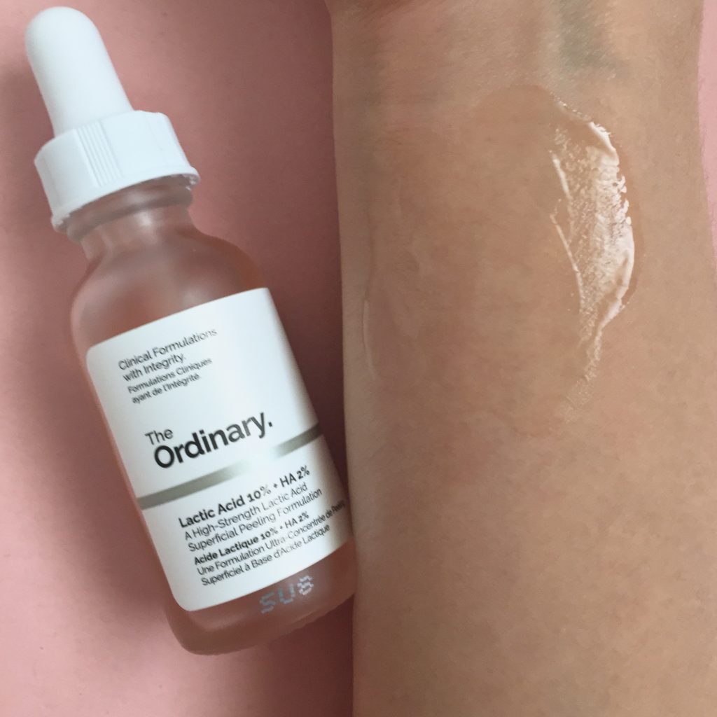 Review The Ordinary Lactic Acid 10% + HA 2%