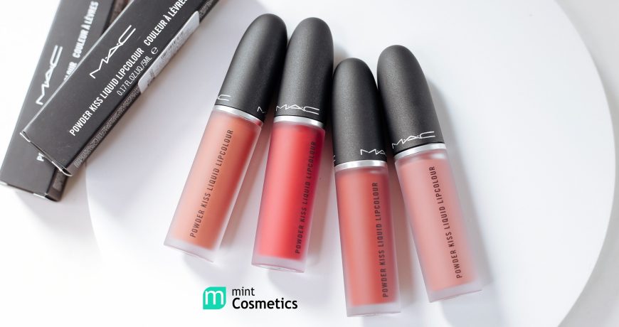 Review: 4 tông màu hot trend son kem lì MAC Powder Kiss