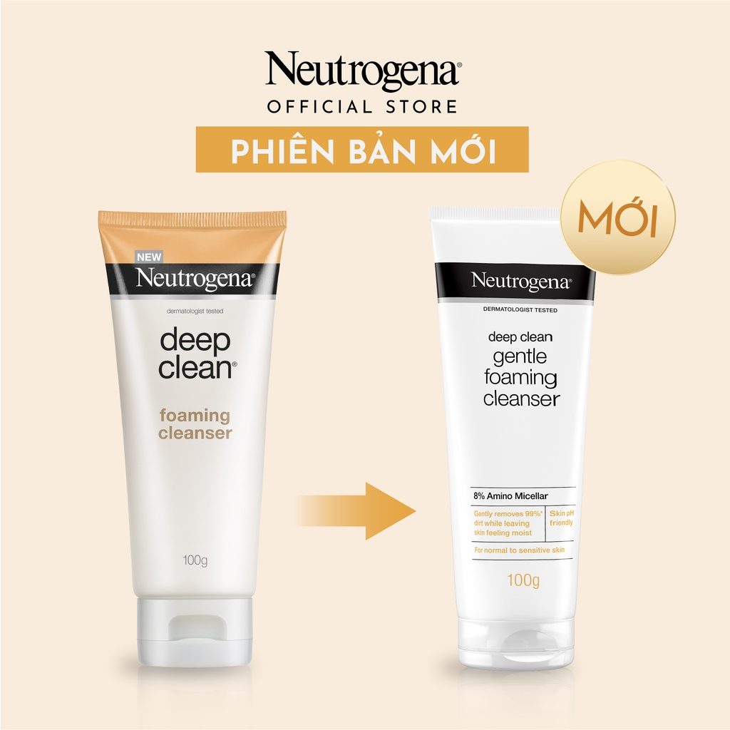 Sữa Rửa Mặt Neutrogena Deep Clean Foaming Cleanser