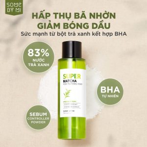 Nước hoa hồng Some By Mi Super Matcha Pore Tightening Toner