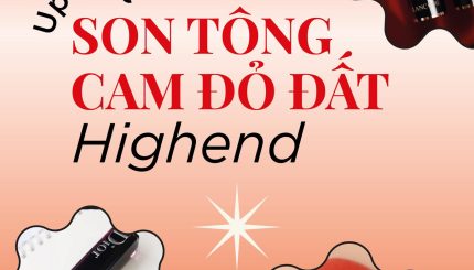Update son tông cam đỏ đất High-end
