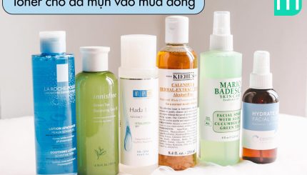 Cẩm nang nước hoa hồng cho da dầu mụn mùa đông