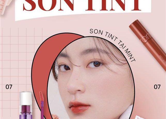 TỔNG HỢP SON TINT HÀN QUỐC CHO LÀN MÔI BÓNG MỊN