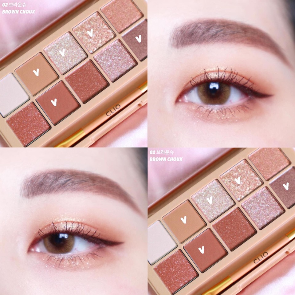 Review: Bảng mắt Clio Pro Eye Palette xinh đẹp kiểu Hàn Quốc