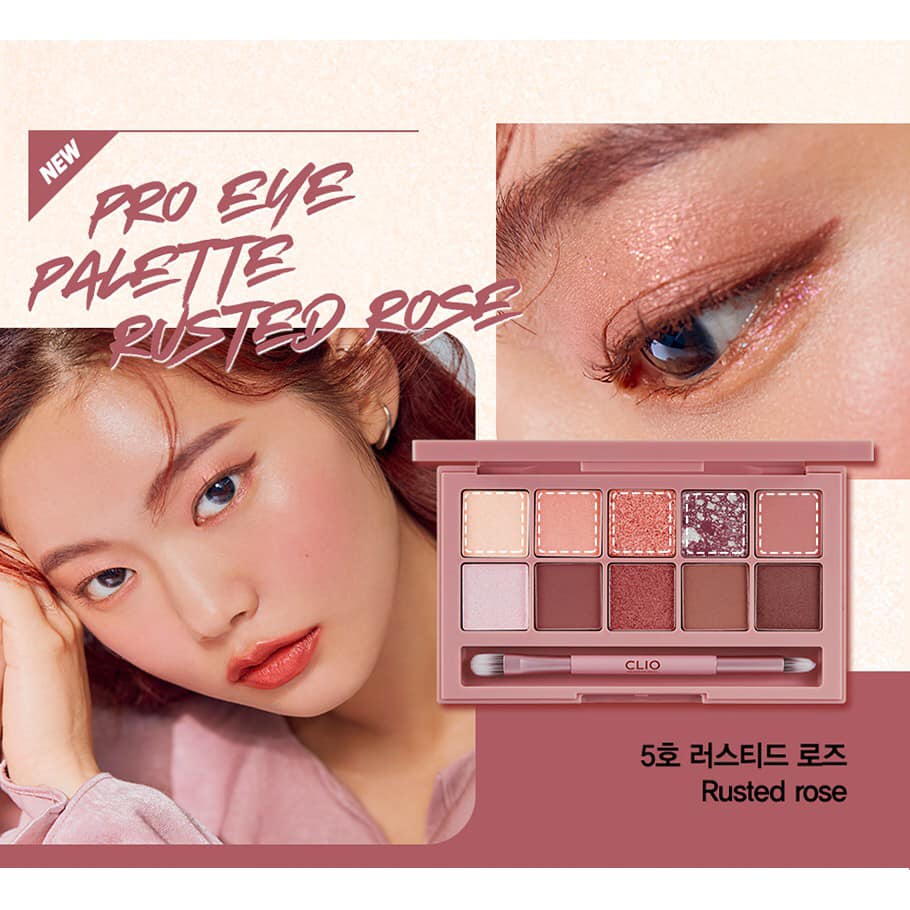 Review: Bảng mắt Clio Pro Eye Palette xinh đẹp kiểu Hàn Quốc