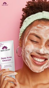 Sữa rửa mặt Skin Deva Deep Acne Cleanser