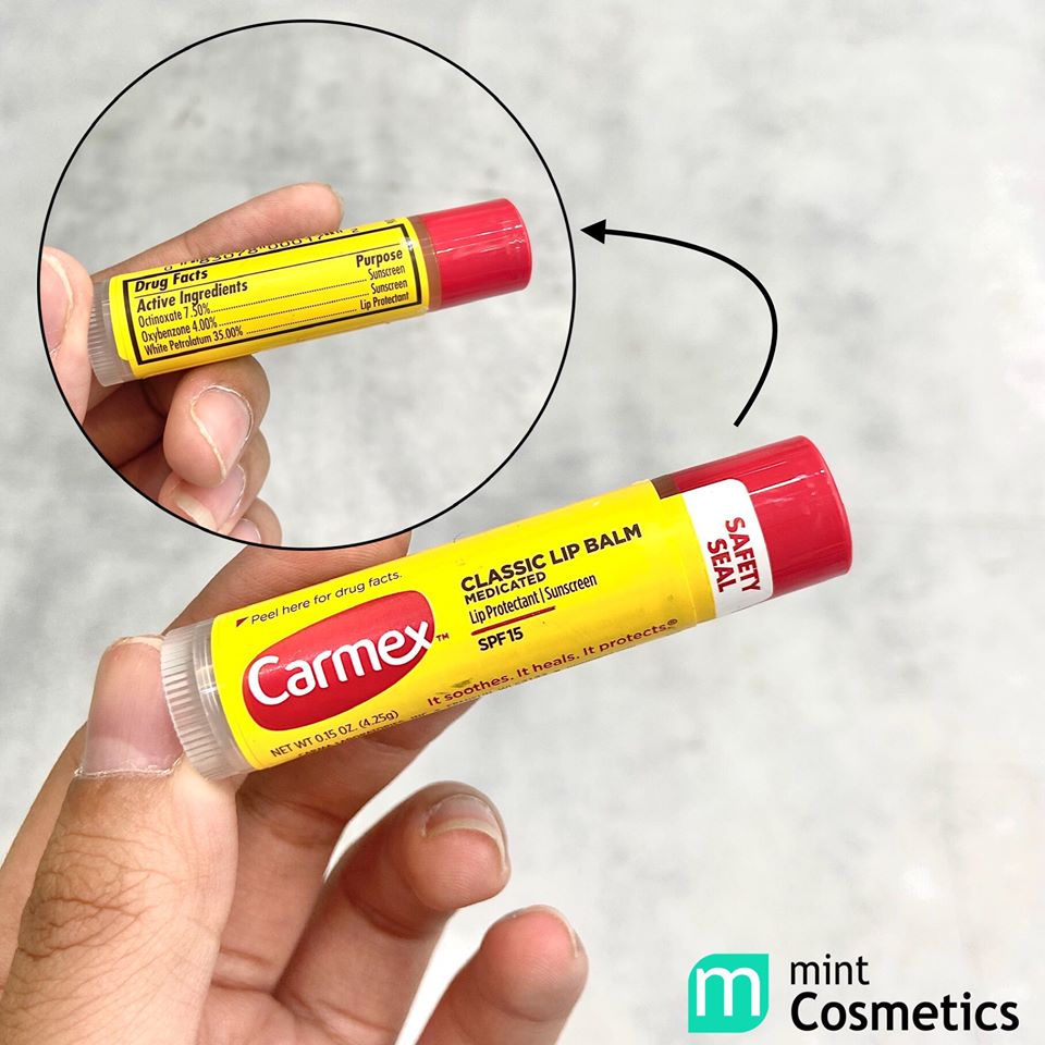 Review: Son dưỡng môi Carmex dưỡng ẩm sâu giá bình dân