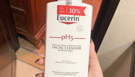 Review sữa rửa mặt cho da siêu nhạy cảm Eucerin pH5