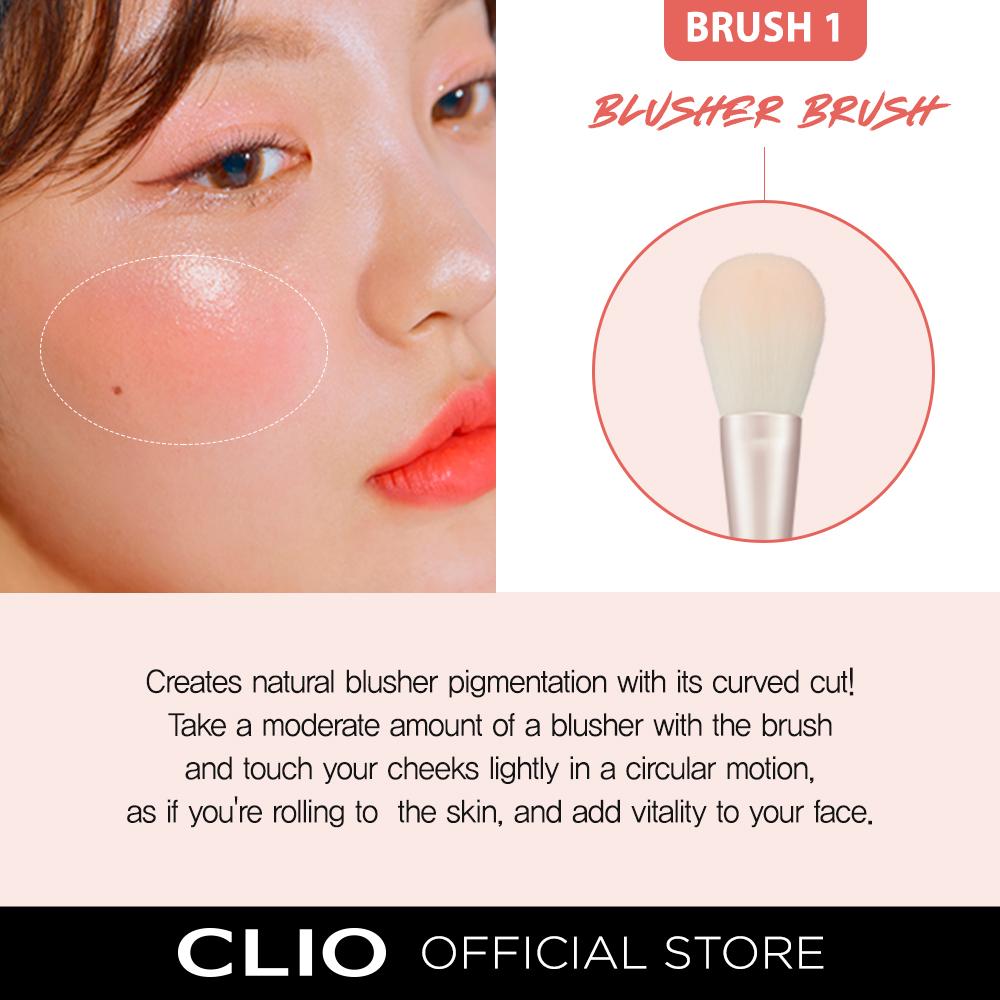 Set cọ trang điểm Clio Pro Play Makeup Brush Set cọ trang điểm Clio Pro Play Makeup Brush - Ảnh 3